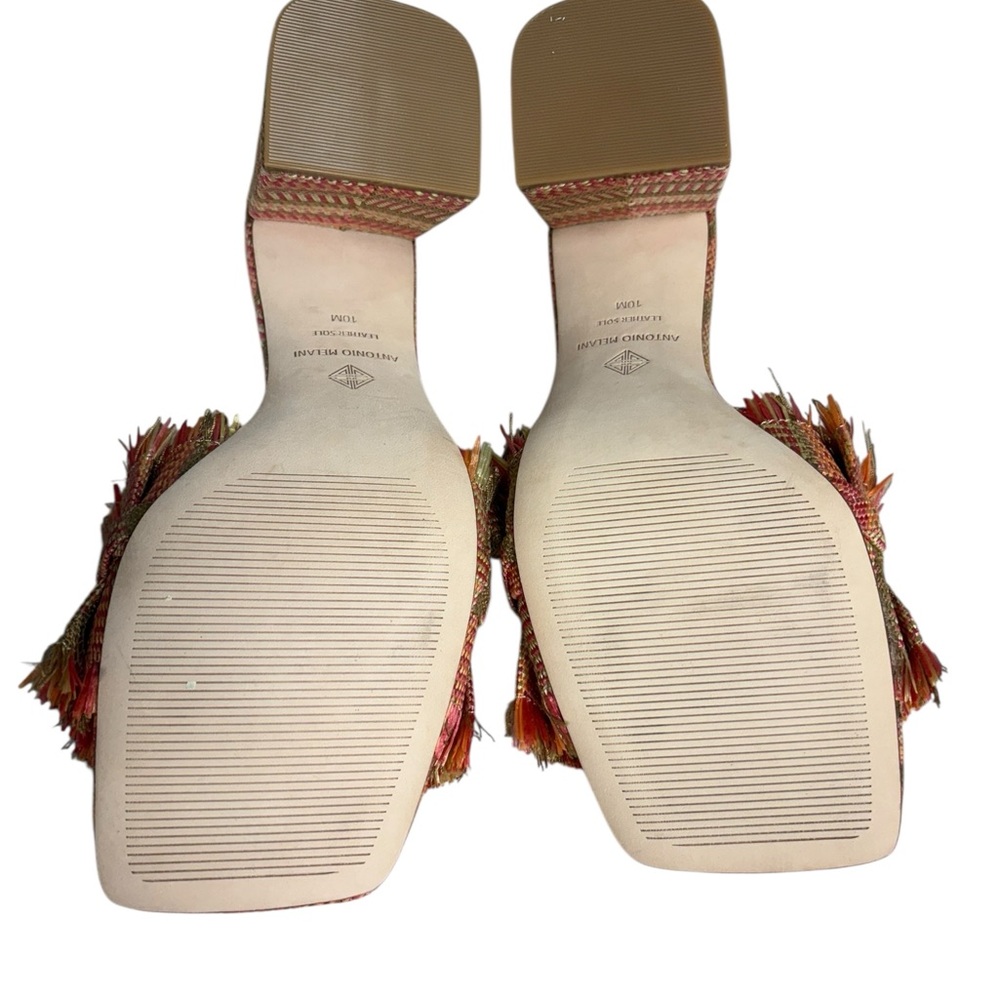 ANTONIO MELANI Perrie Terracota Pink Slides - Picture 3 of 5